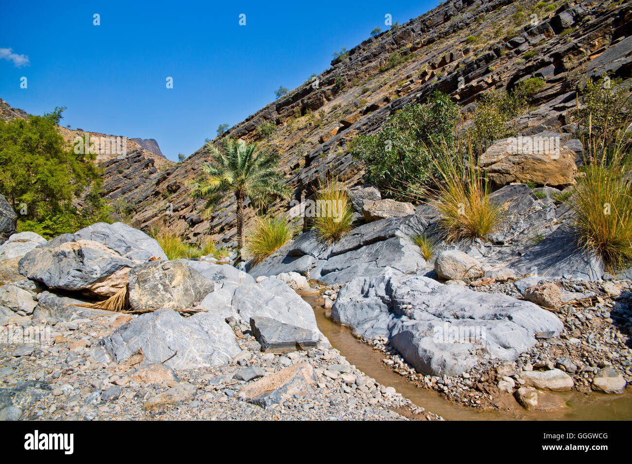 geography / travel, Oman, Sultanate of Oman, wadi Bani Awf, Al Hajar
