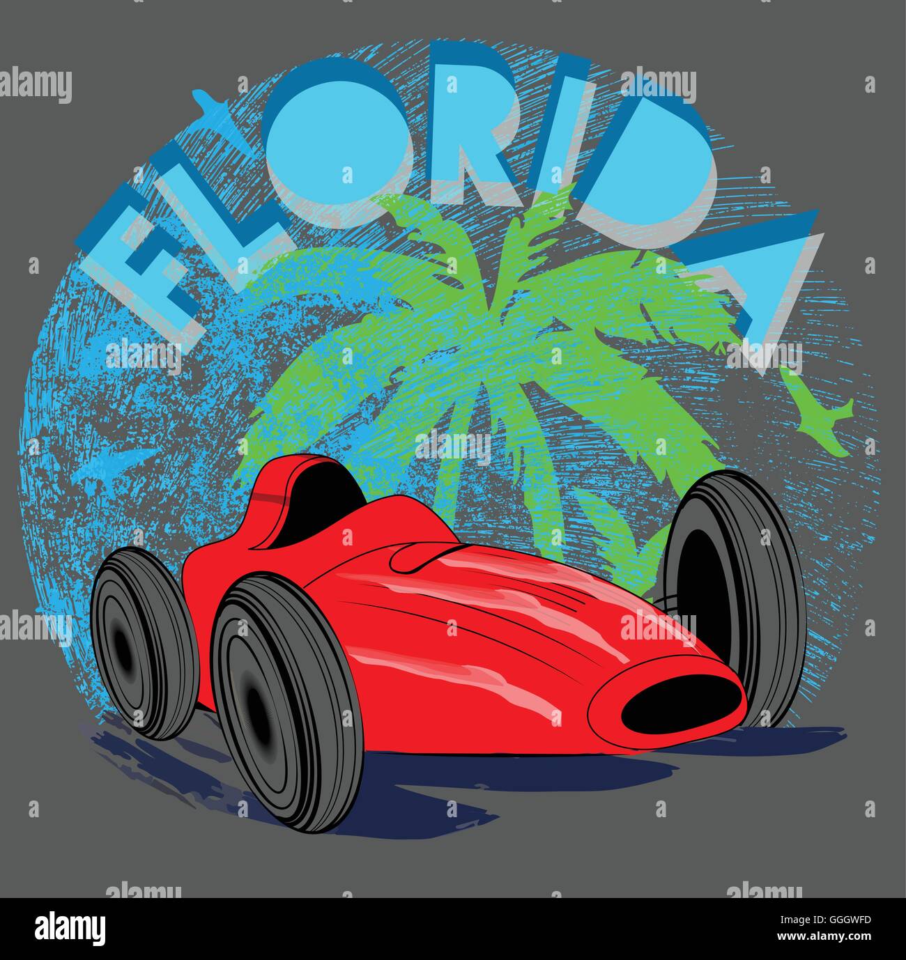 Vintage car tee graphic design Stock Vector Image & Art - Alamy