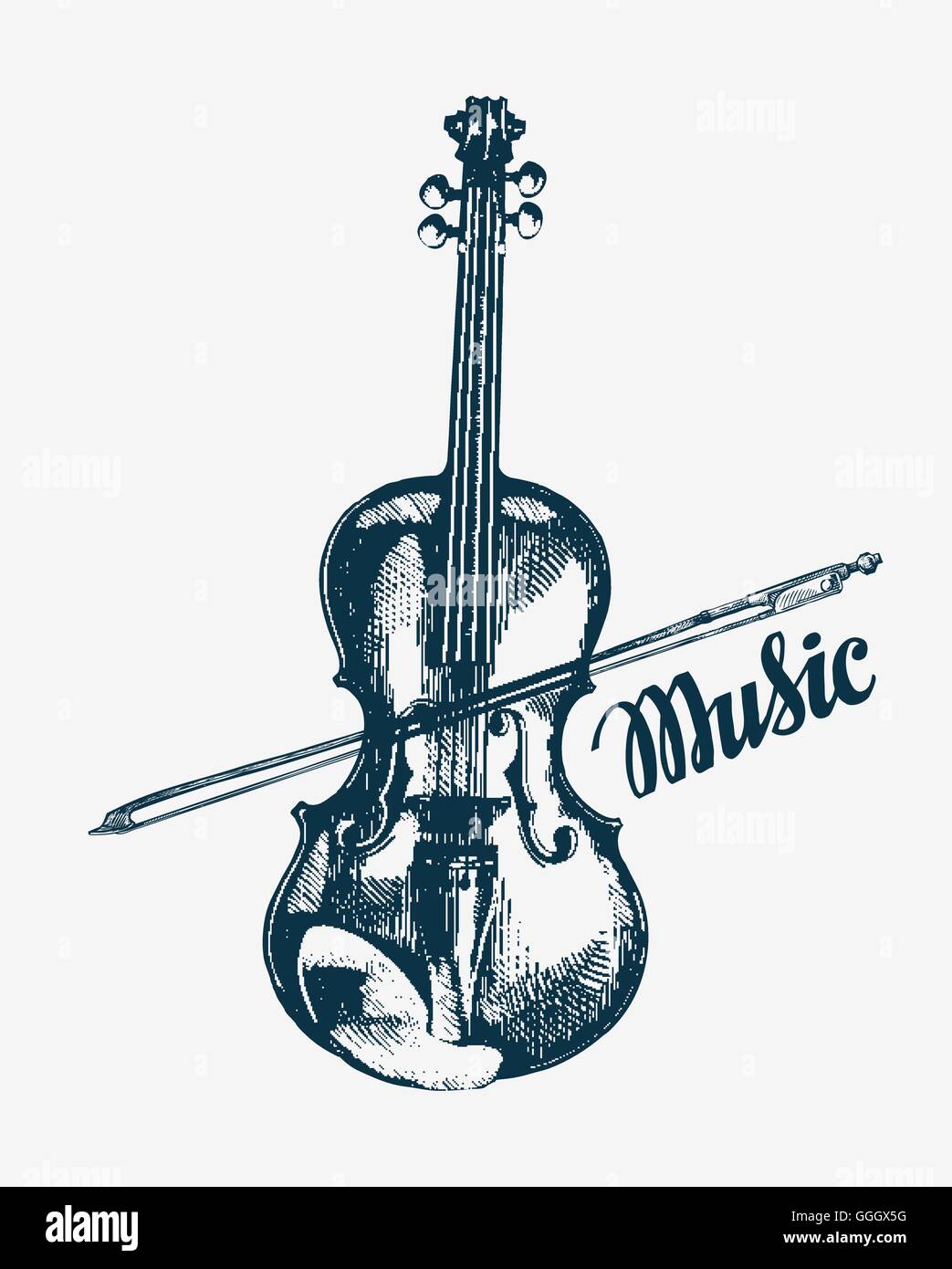 Musical Instruments Sketch Icon by macrovector | GraphicRiver
