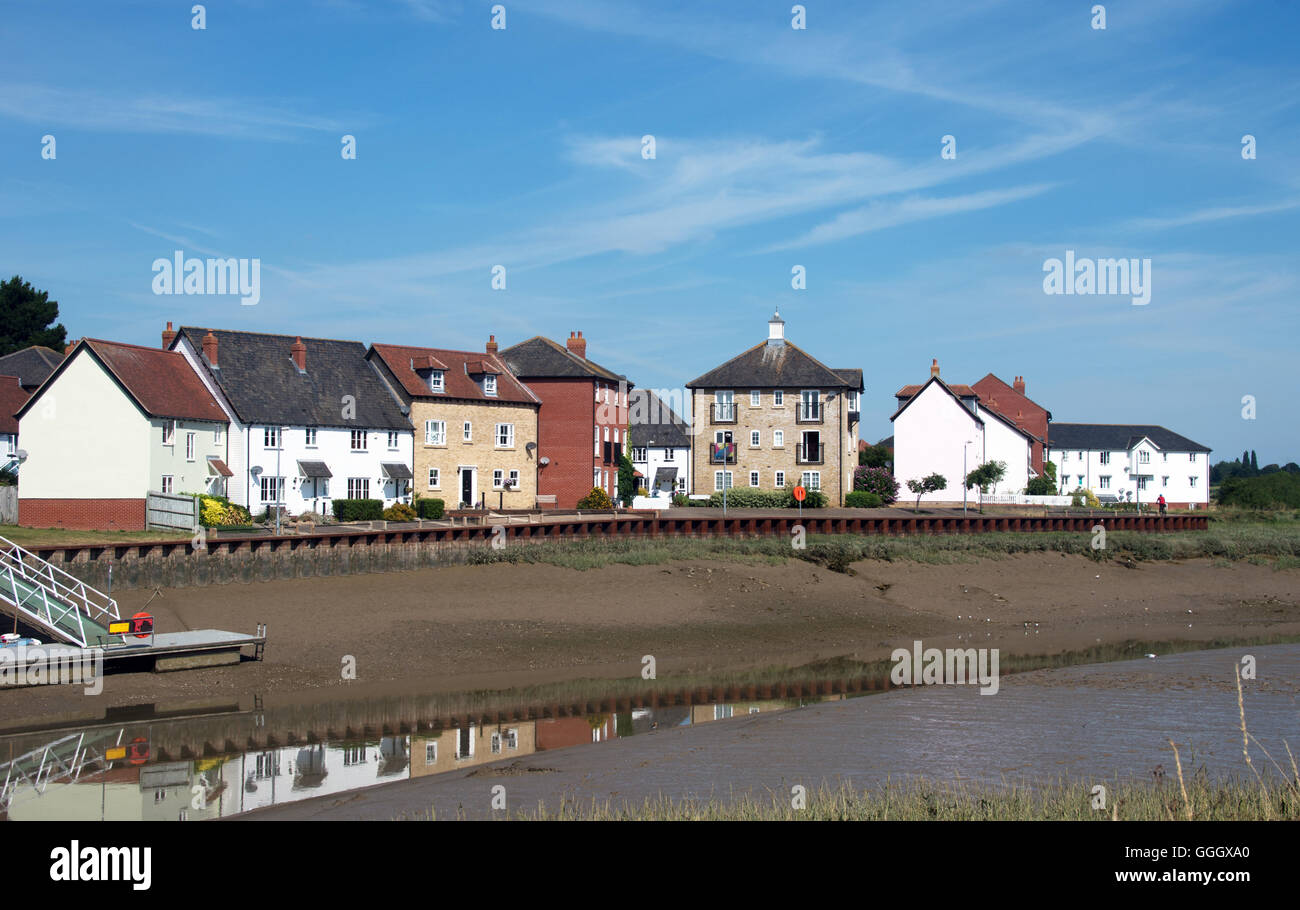 Rowhedge Wivenhoe House By River Colne Essex England Stock Photo Alamy