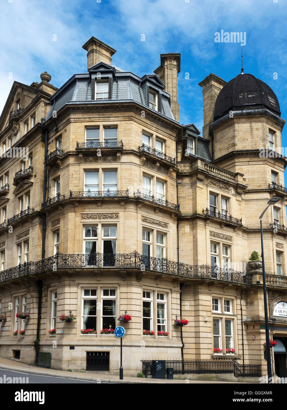 The Elegant Victorian Midland Hotel in Forster Square Bradford West