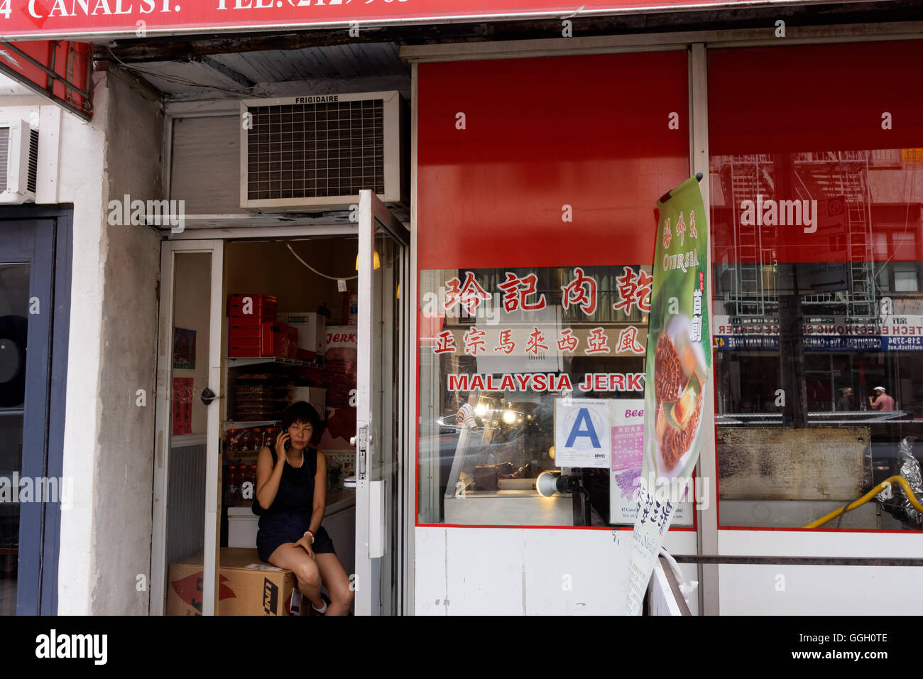 Canal Street Chinatown Manhattan Stock Photos & Canal Street Chinatown