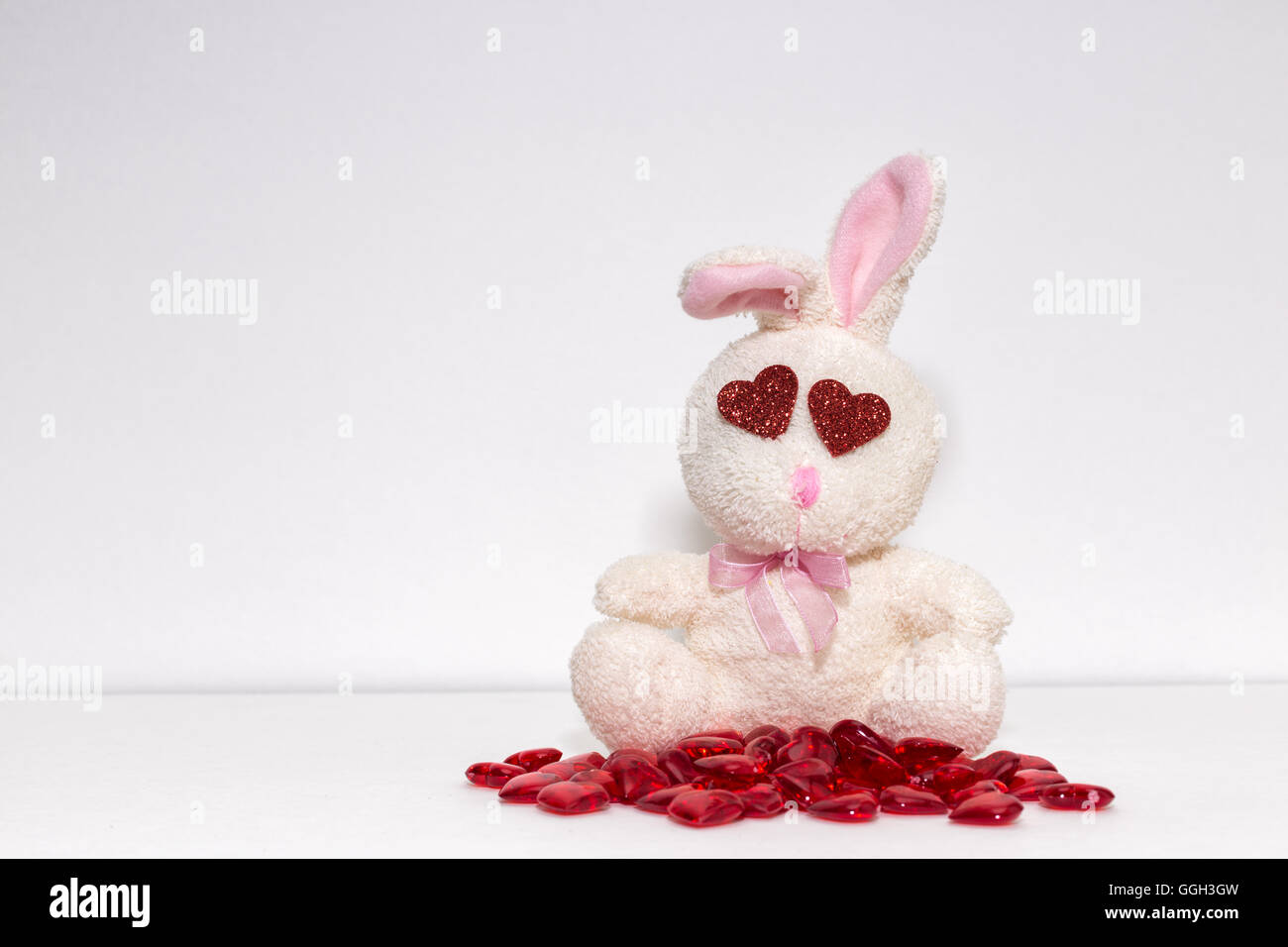 Rabbit in Love Stock Photo Alamy