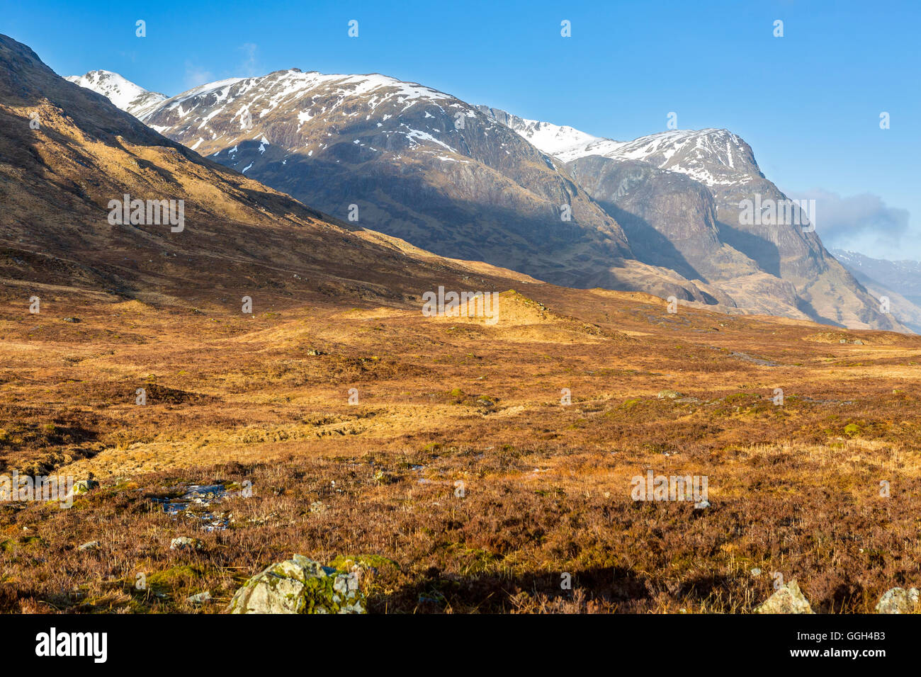 Glen Coe, Highlands, Scotland, United Kingdom, Europe. Stock Photo