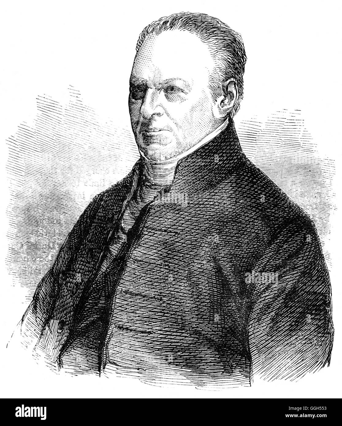 John Bird Sumner (1780 – 1862) was a bishop in the Church of England and Archbishop of Canterbury. From 1815 to 1829 Sumner published a number of volumes on theological subjects, that reflected the teaching of the evangelical party within the church of England. He was also a consistent opponent of the bill for removing Jewish disabilities, and of that for legalising marriage with a deceased wife's sister, but  was favourable to the passing of the divorce bill. Stock Photo