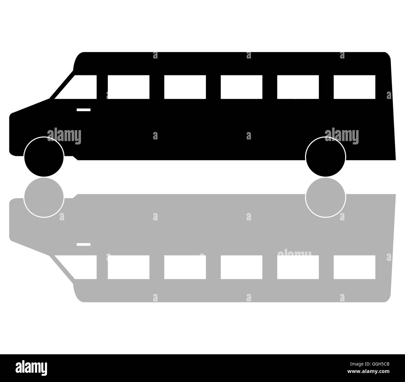 Empty school bus Black and White Stock Photos & Images - Alamy
