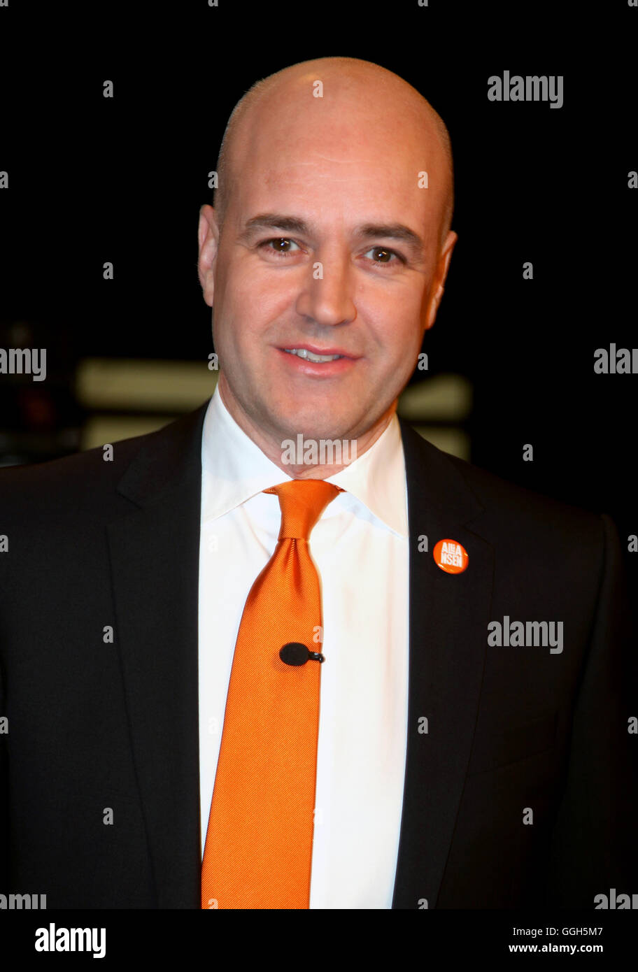 FREDRIK REINFELDT Politics Stock Photo