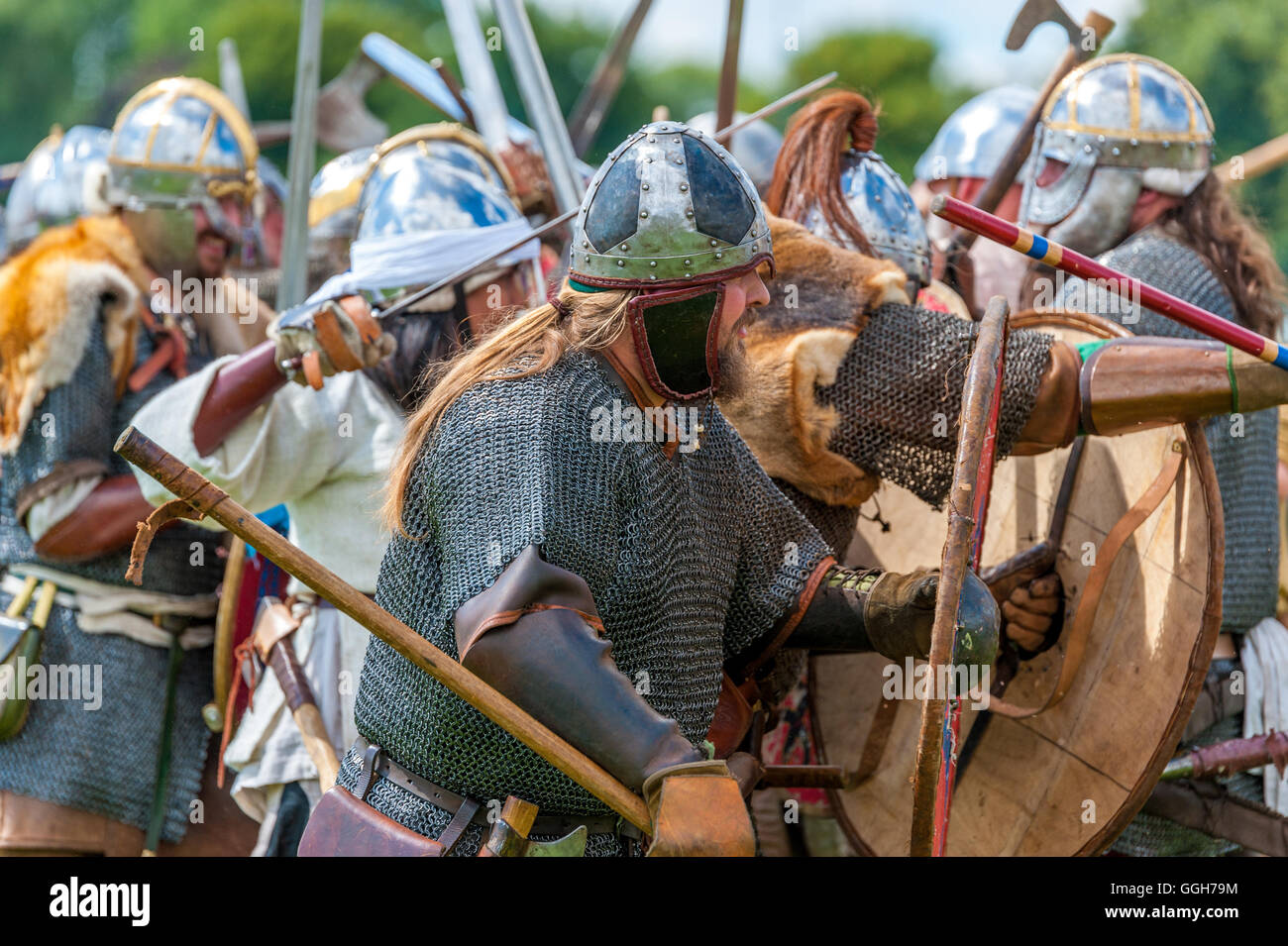 Battle Of Wodensfield Re-enactment August 5th 910 A.D. The Battle of ...