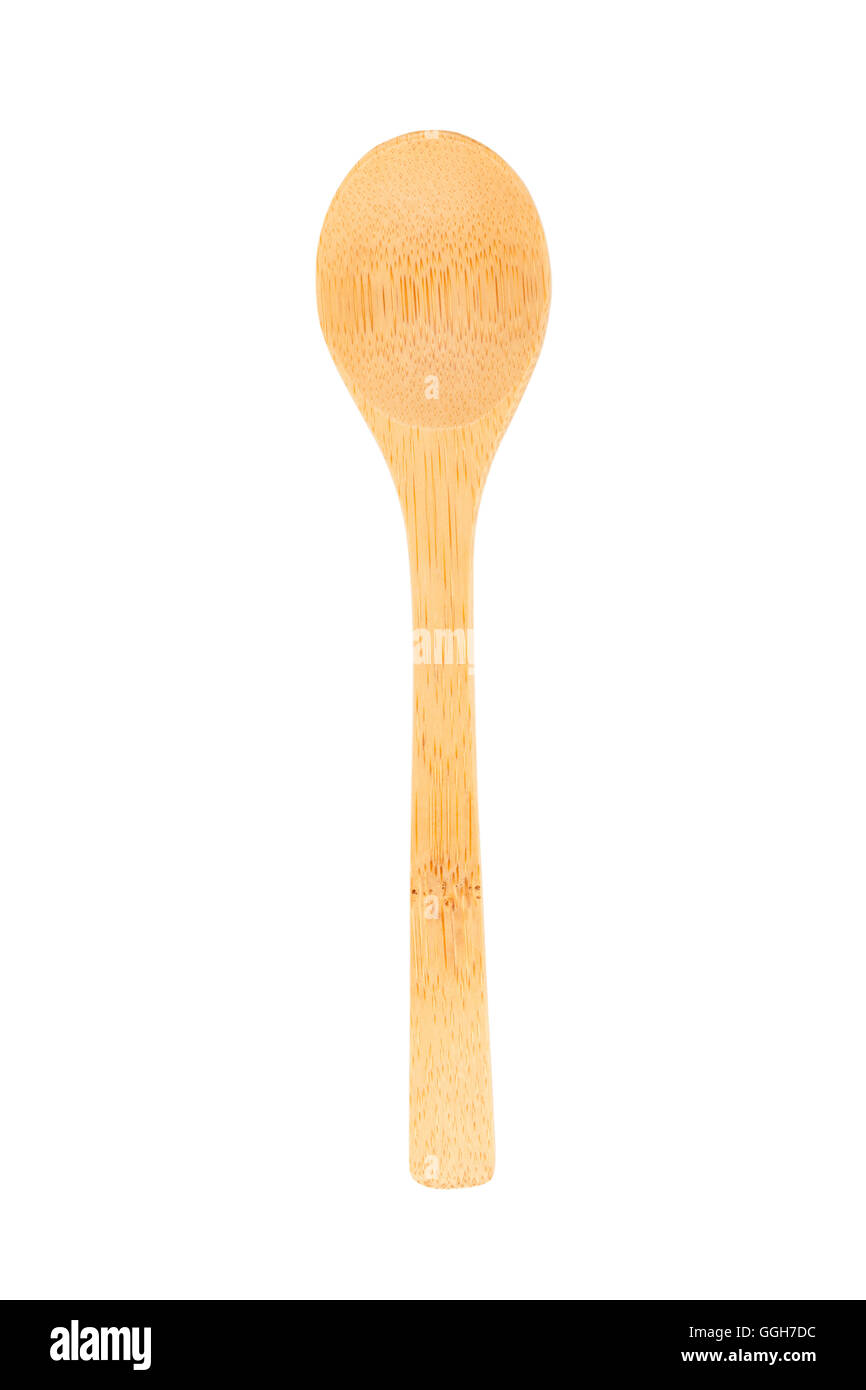 wooden spoon isolated on white background with path Stock Photo - Alamy