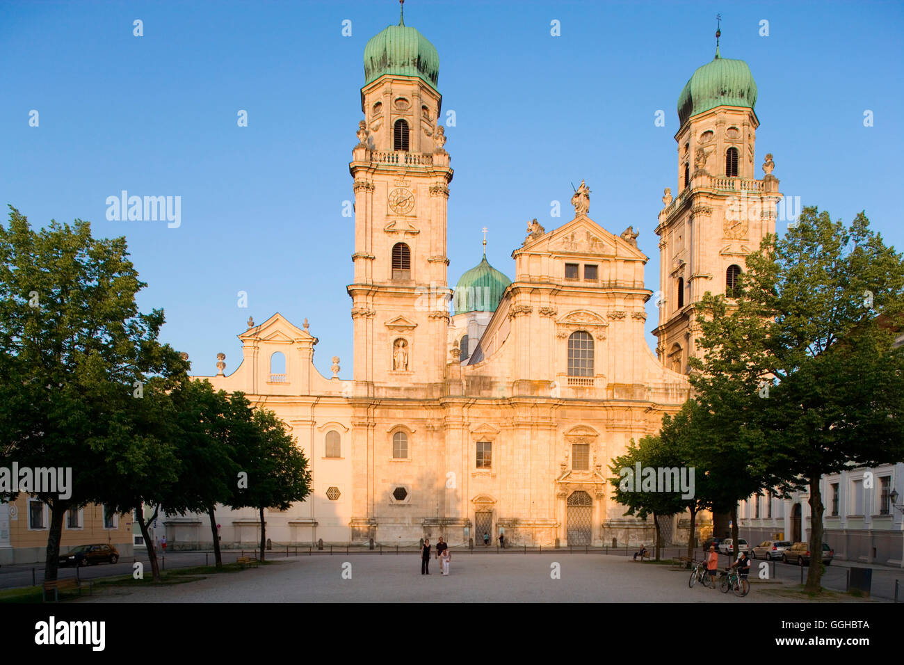 St. Stefan's cathedral, Passau, Lower Bavaria, Bavaria, Germany Stock Photo
