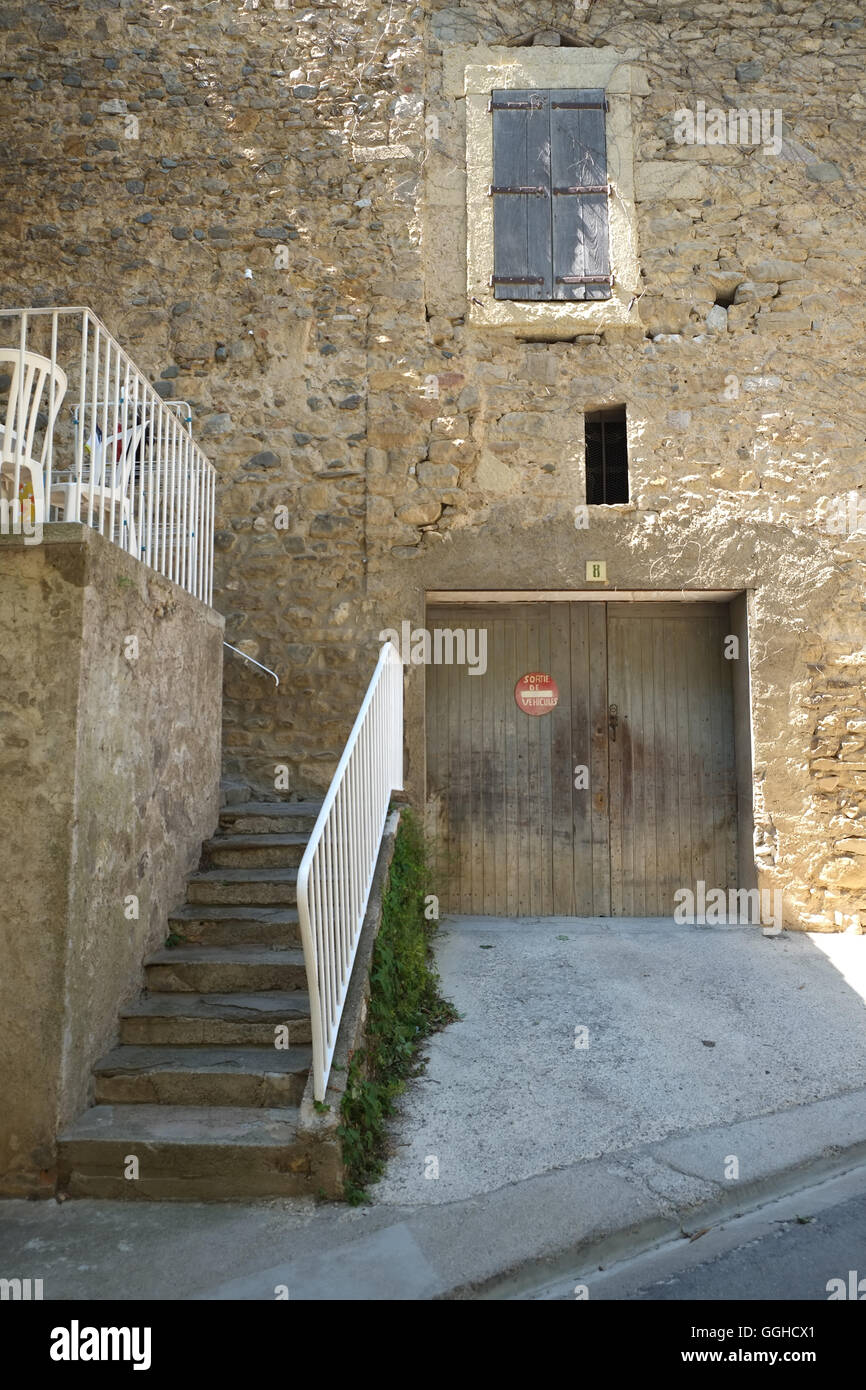 French architecture in the Langedoc region of South-west France Stock Photo