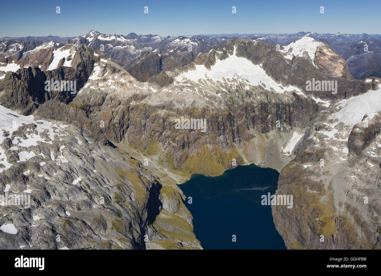 Lake Turner, Fiordland National Park, Southern Alps, Southland, South