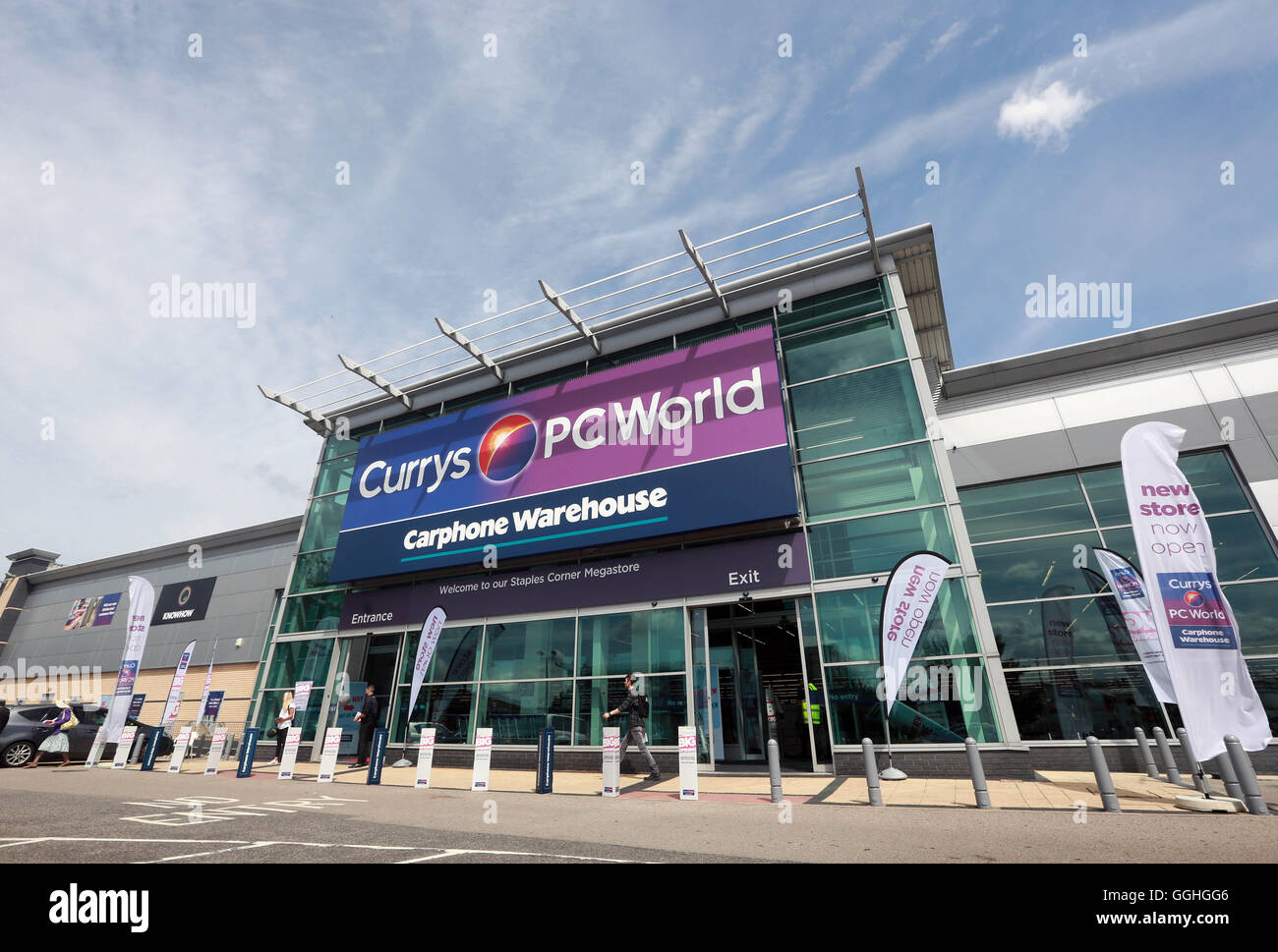 The new Currys PC World megastore, which also houses Carphone Warehouse