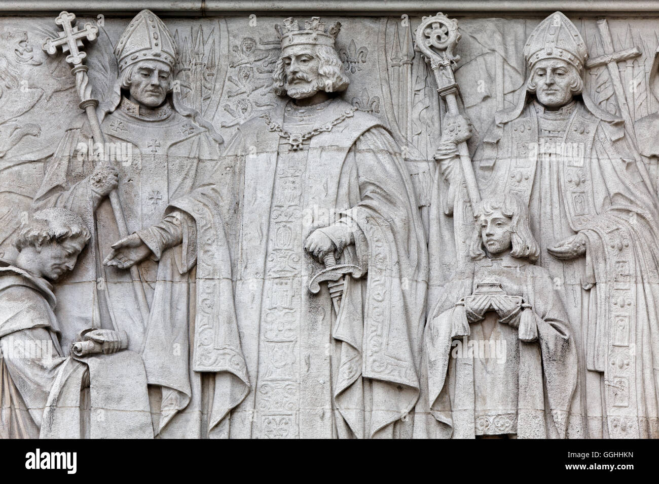 Seal of king john on the magna carta hires stock photography and