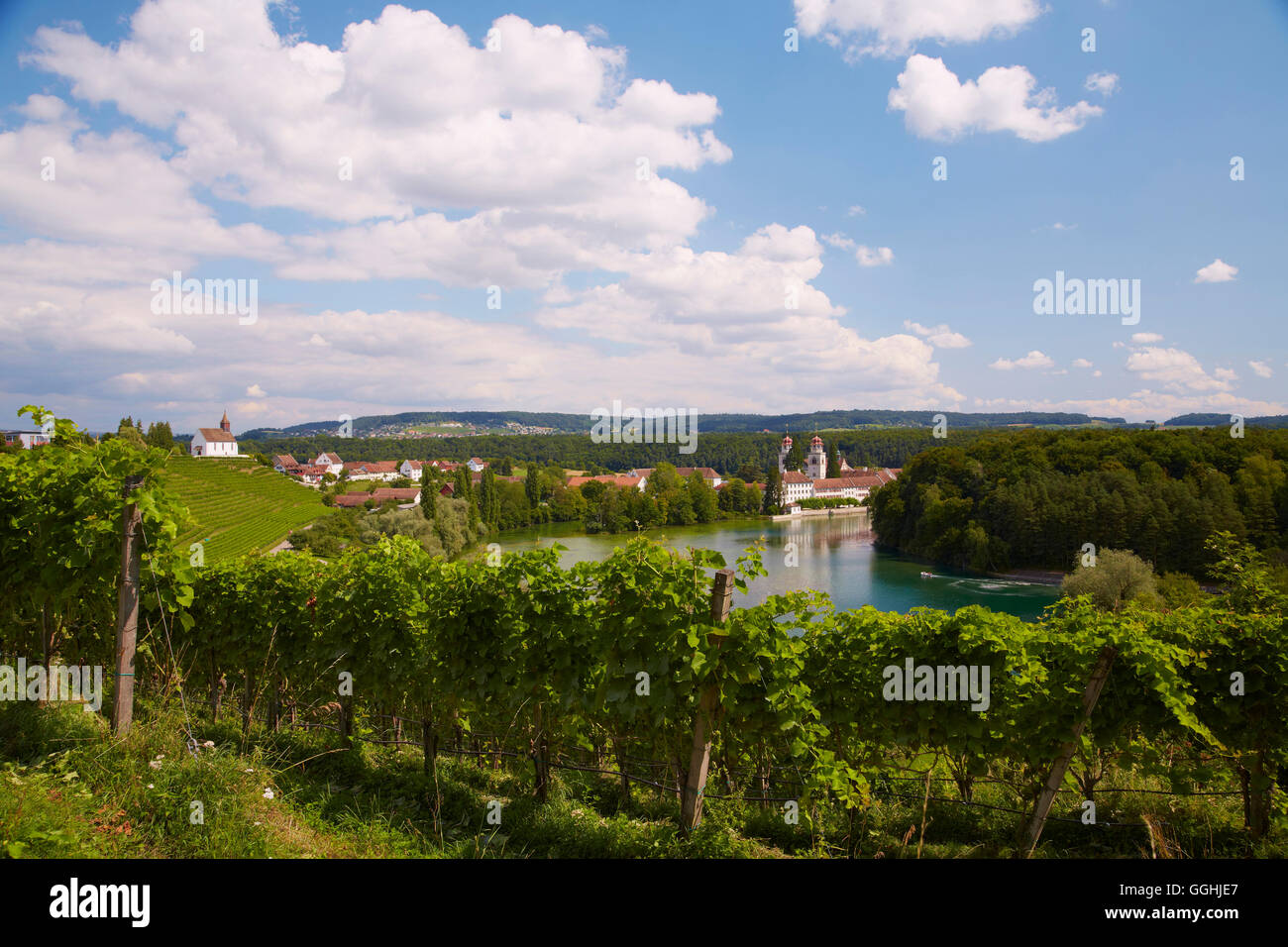 Rheinau switzerland monastery hires stock photography and images Alamy