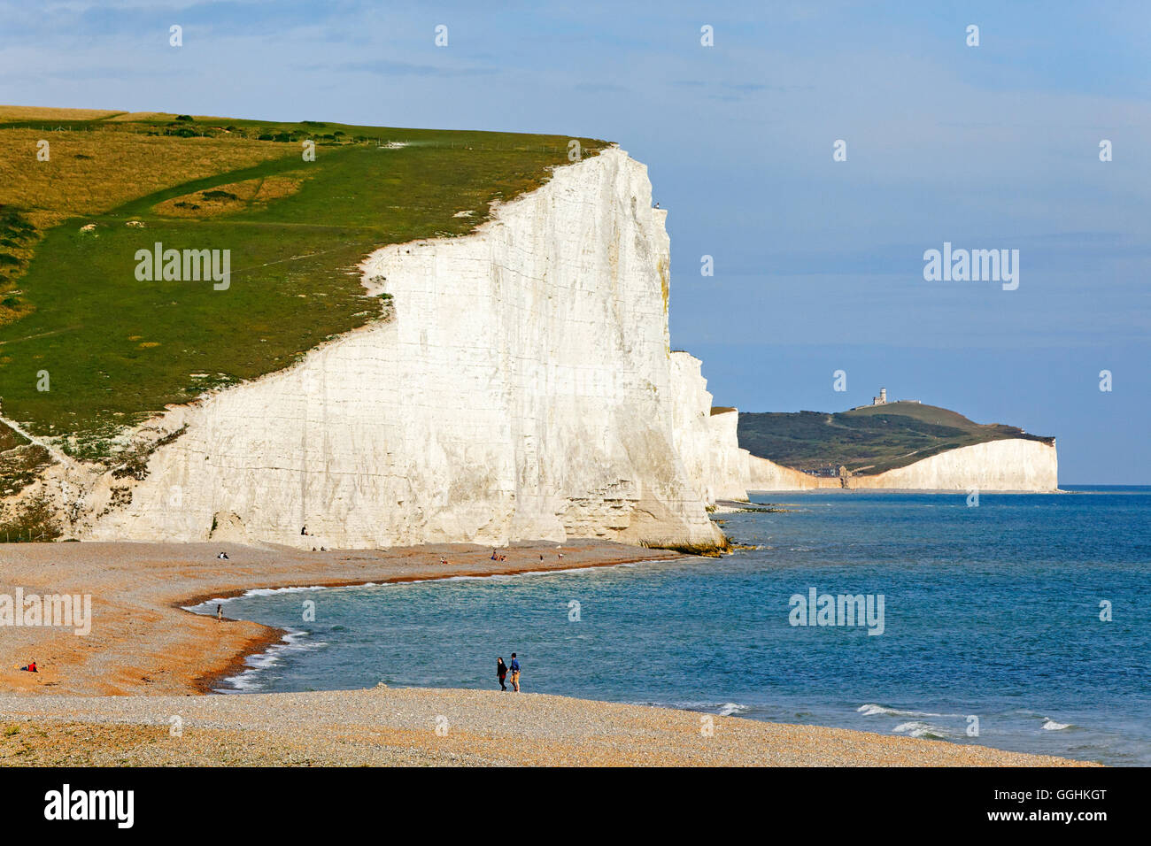 Seven Sisters, Seaford, East Sussex, England, Great Britain Stock Photo