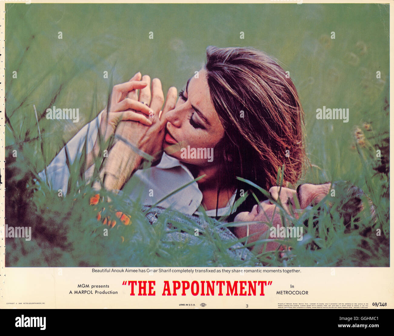 EIN HAUCH VON SINNLICHKEIT / The Appointment USA 1969 / Sidney Lumet Carla  (ANOUK AIMEE), Frederico Fendi (OMAR SHARIF) Regie: Sidney Lumet aka. The  Appointment Stock Photo - Alamy