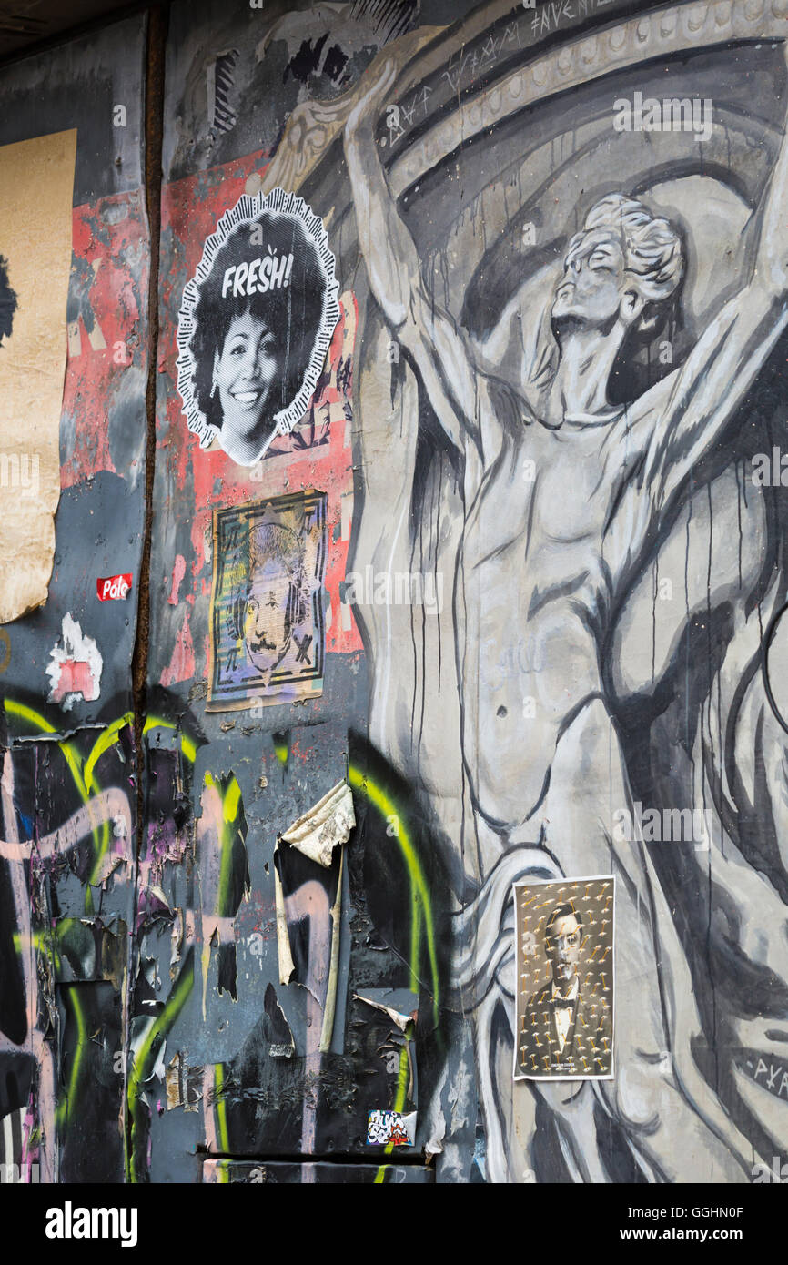 Wall art in London in July Stock Photo Alamy