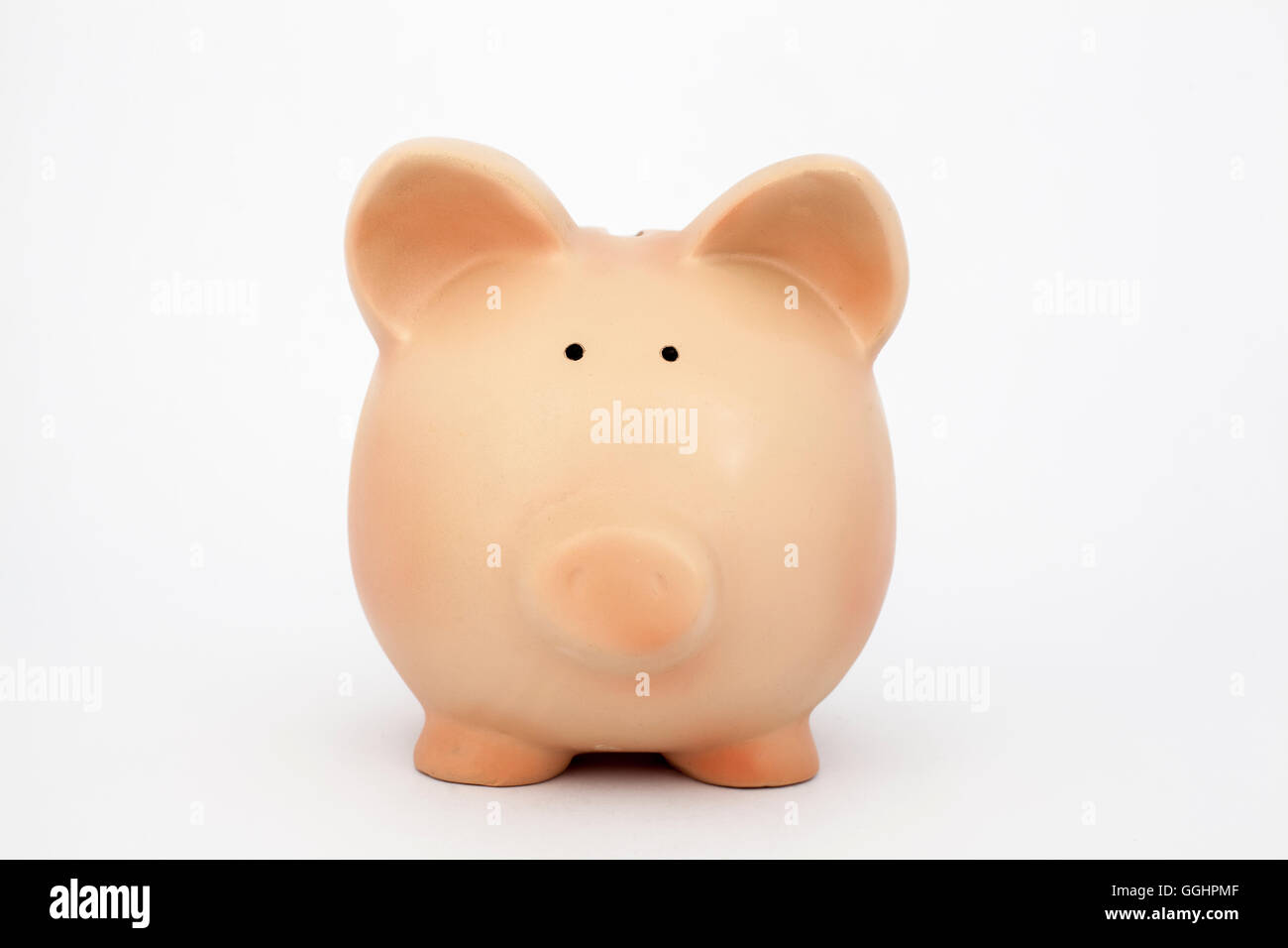 piggy bank with white background Stock Photo - Alamy