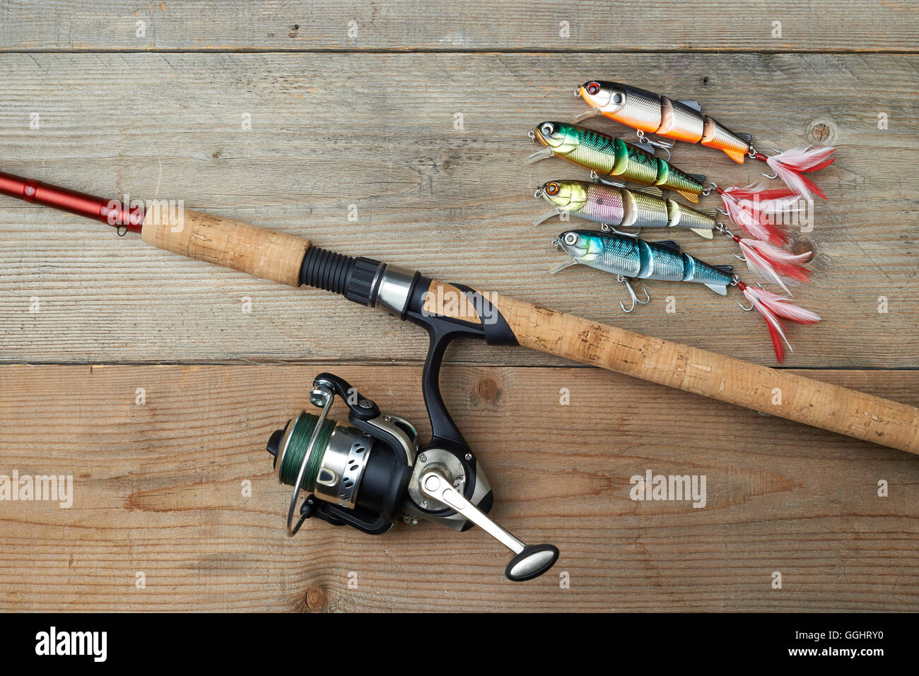 Many fishing lures hi-res stock photography and images - Page 2 - Alamy