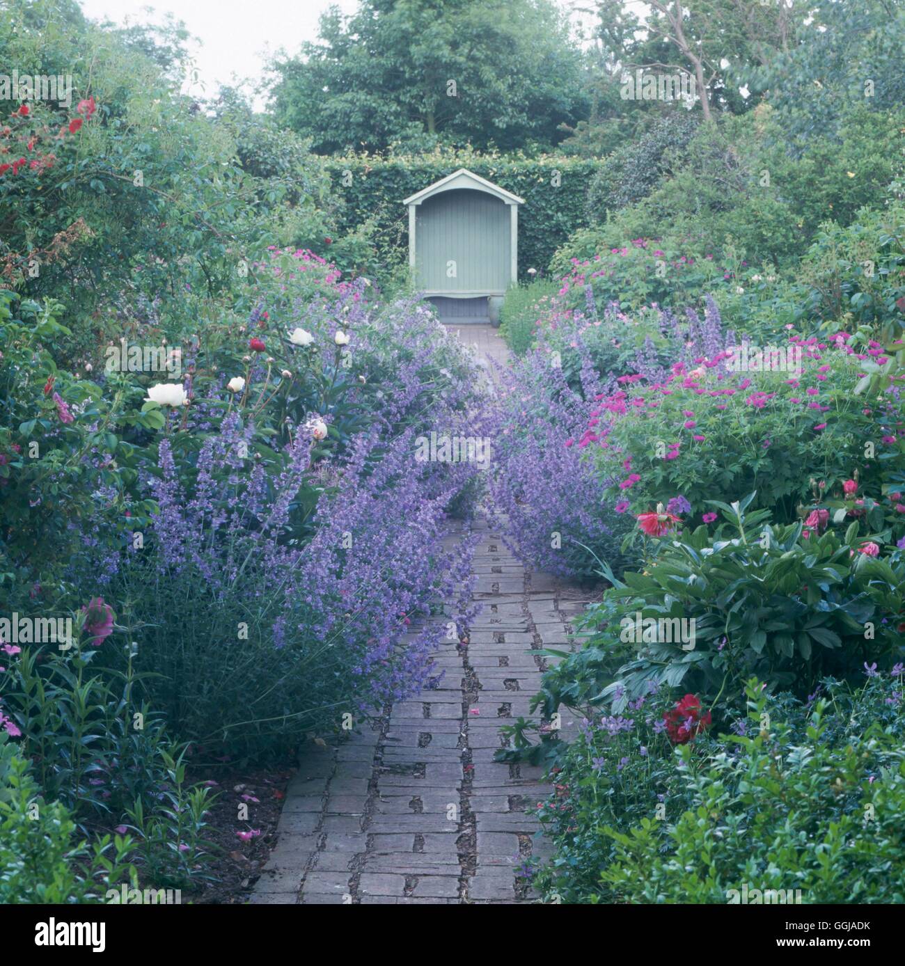 Wollerton old hall rose garden hi-res stock photography and images - Alamy