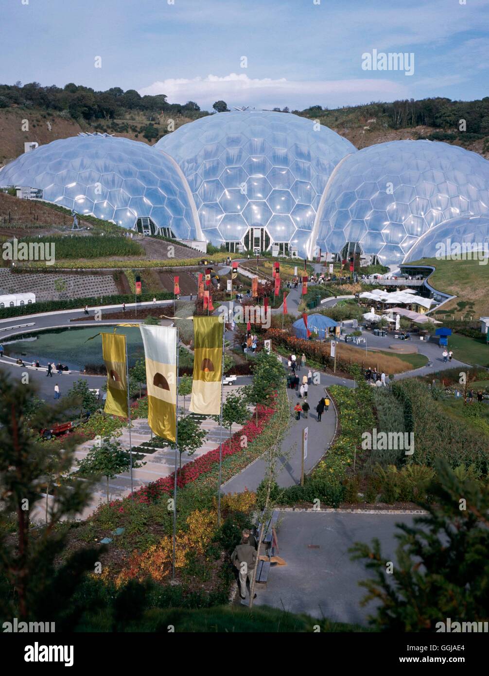Eden Project - St. Austell  Cornwall.- - (Please credit)   GDN104925  /Photos Stock Photo