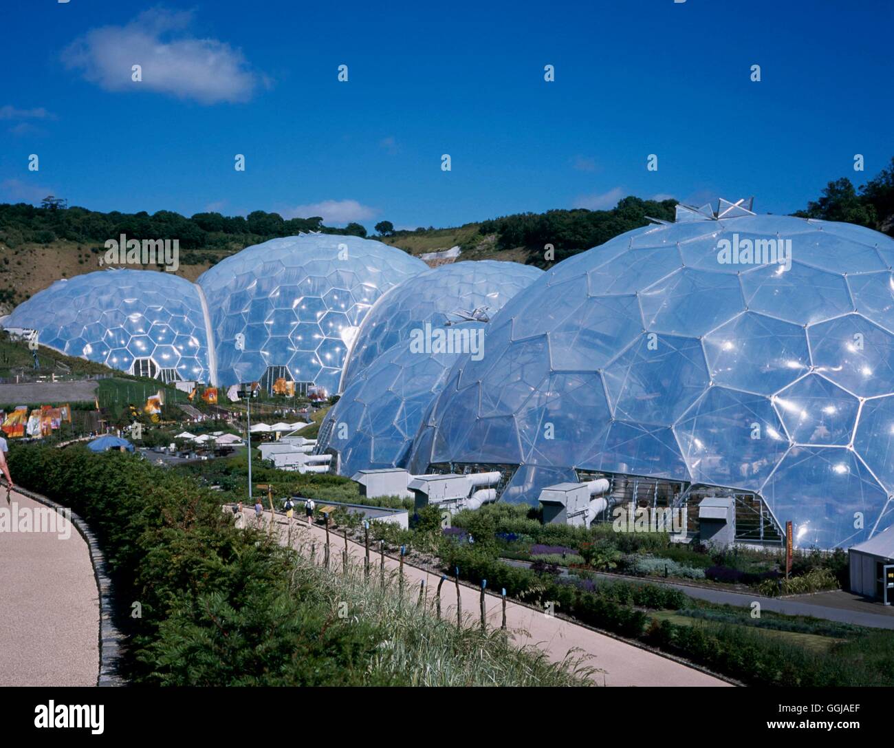 Eden Project - St. Austell  Cornwall.- - (Please Credit)   GDN108248  /Photos Stock Photo