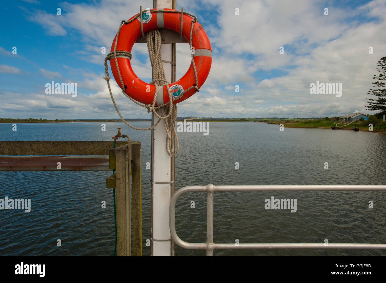 River estuary meets ocean hi-res stock photography and images - Alamy