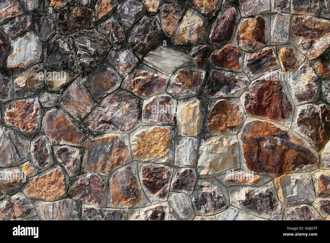 old stone wall Texture in weathered and have natural surfaces for ...