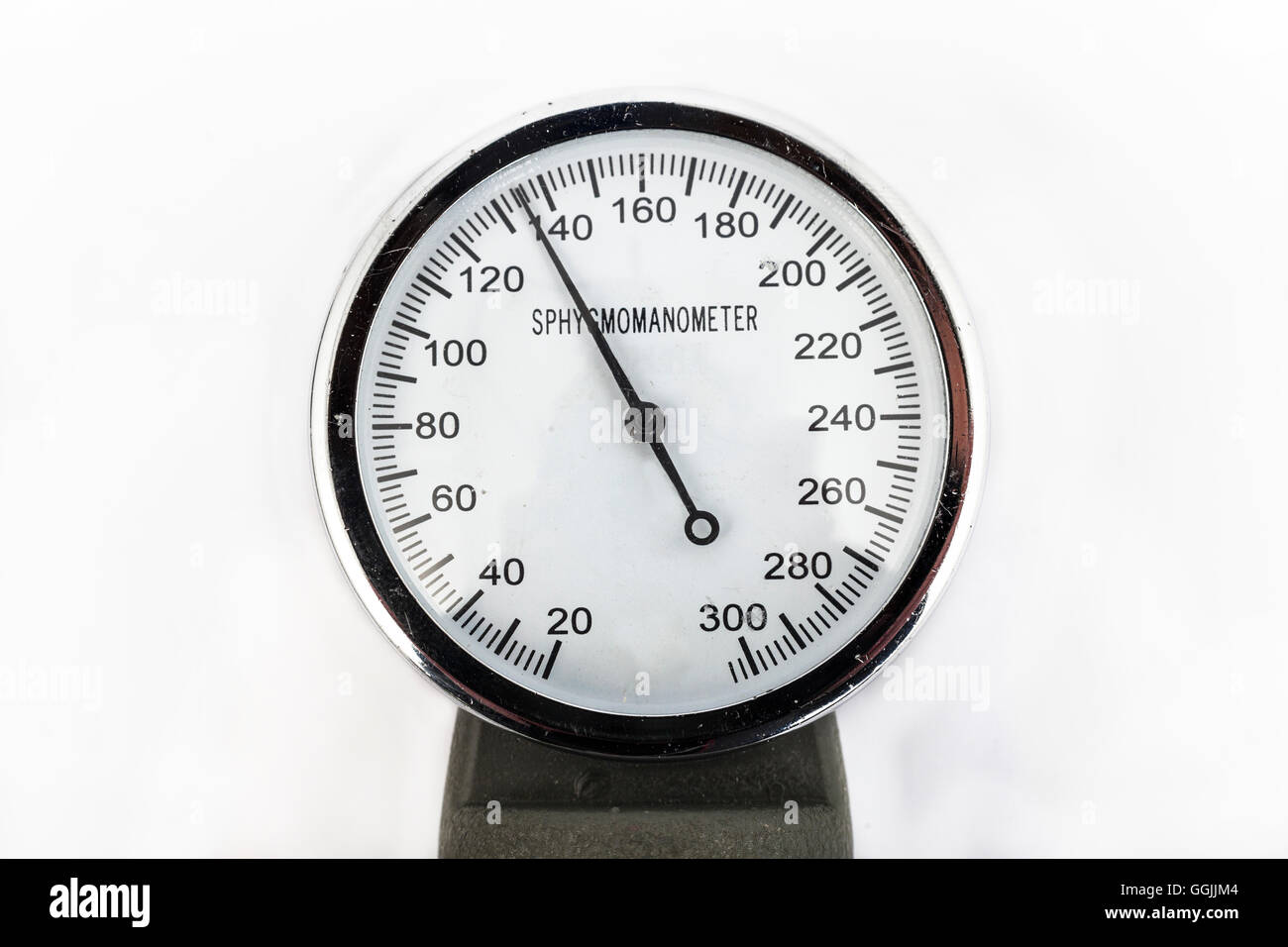 analog sphygmomanometer with white background Stock Photo Alamy