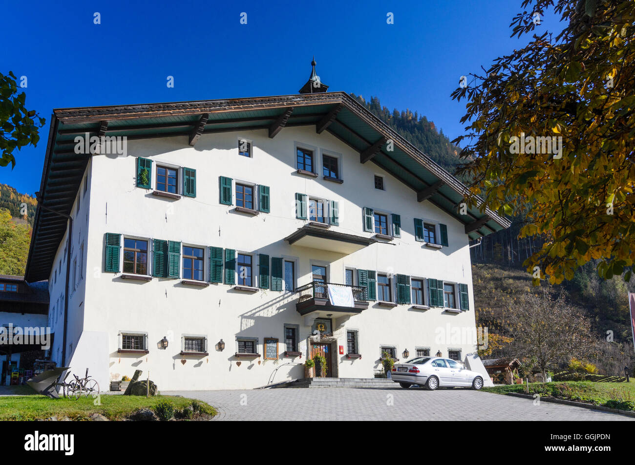 Maishofen Schloss Kammer Austria Salzburg Pinzgau Stock Photo Alamy