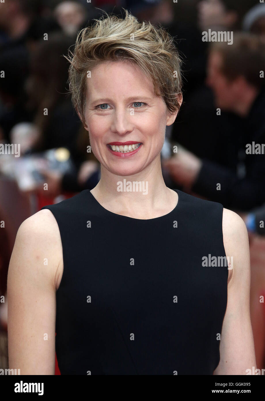 May 25, 2016 - Thea Sharrock attending 'Me Before You' - European Film Premiere at Curzon, Mayfair in London, UK. Stock Photo