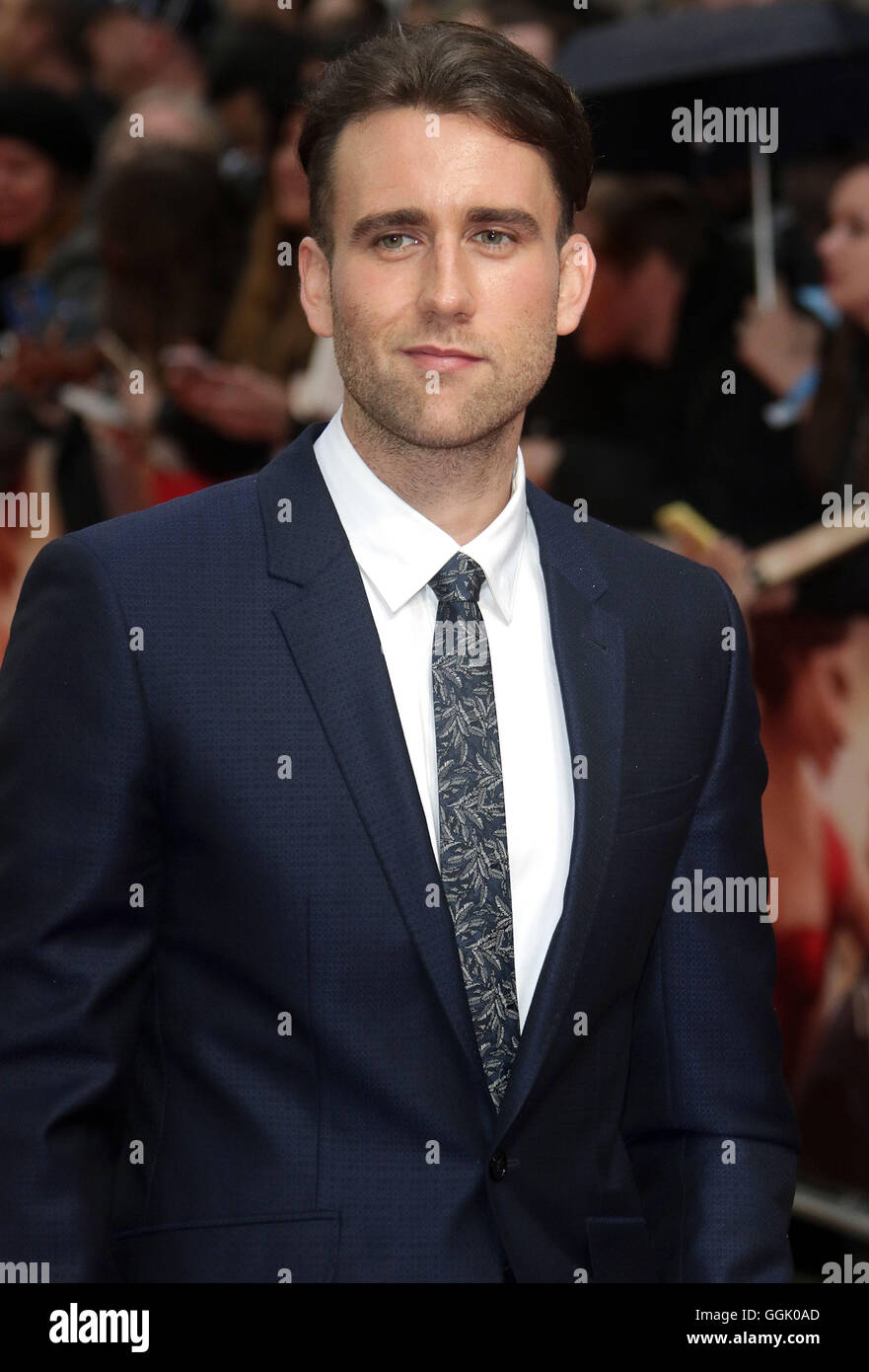 May 25, 2016 Matthew Lewis attending 'Me Before You' European Film