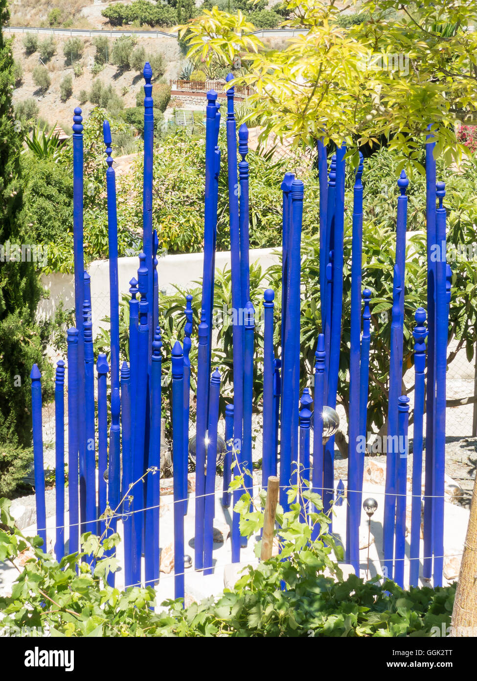Andalucia in Spain: Kitty Harri's Sculpture Gardens in Granada province  Stock Photo - Alamy