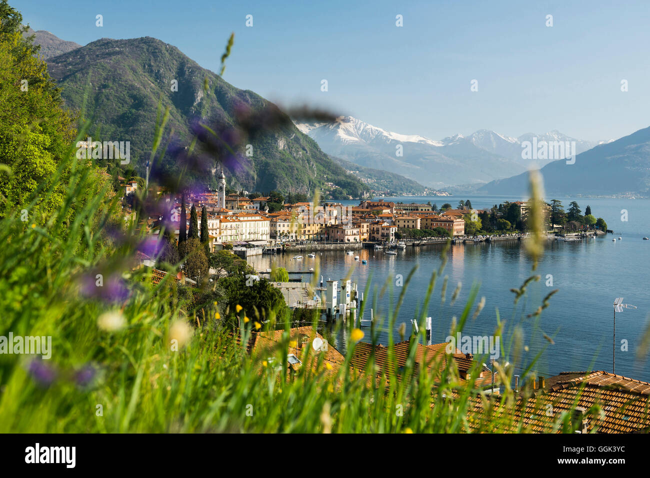 Menaggio, Lake Como, Lago di Como, Province of Como, Lombardy, Italy Stock Photo