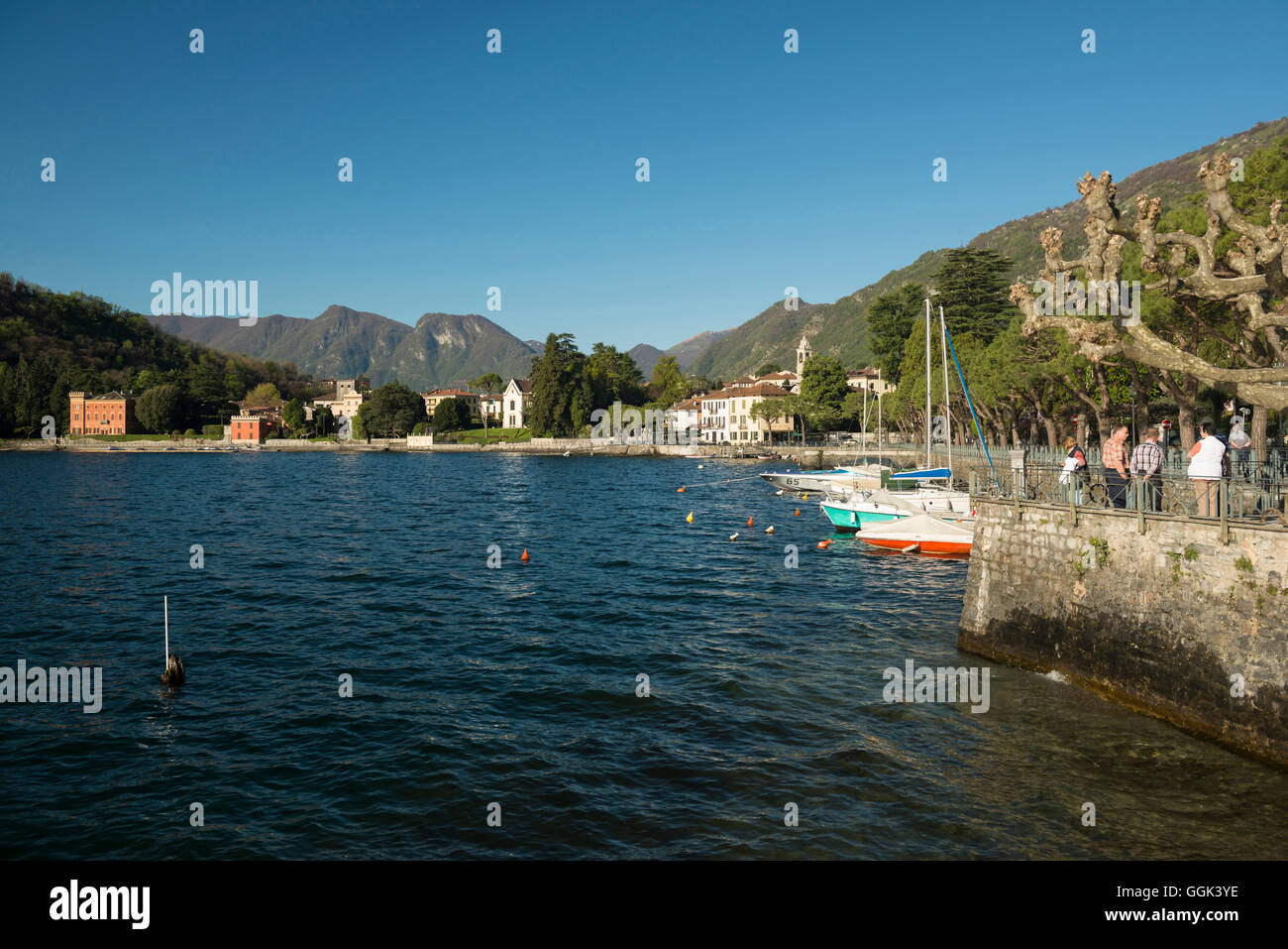 Lenno, Lake Como, Lago di Como, Province of Como, Lombardy, Italy Stock Photo