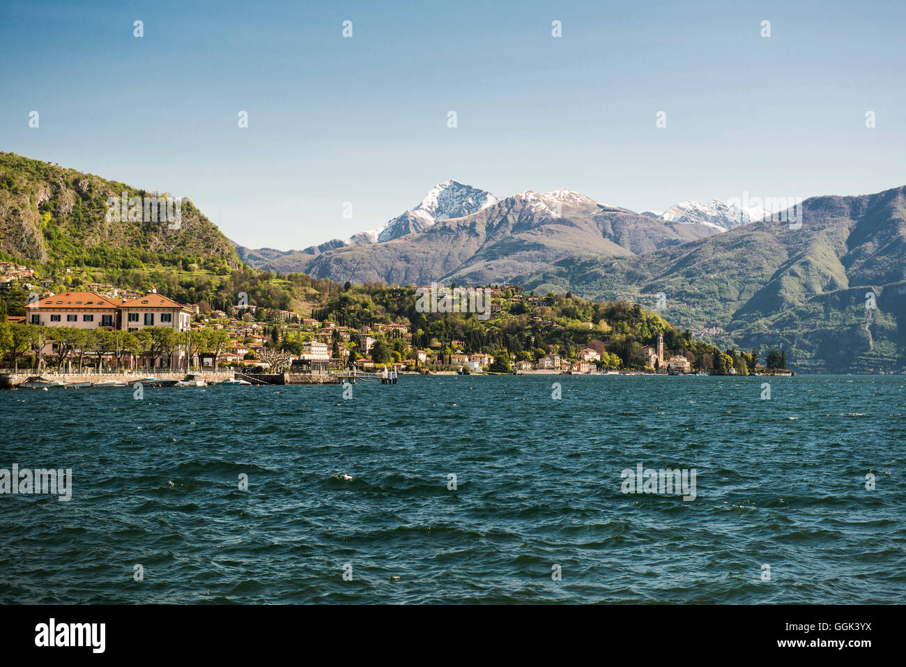 Tremezzo, Lake Como, Lago di Como, Province of Como, Lombardy, Italy Stock Photo