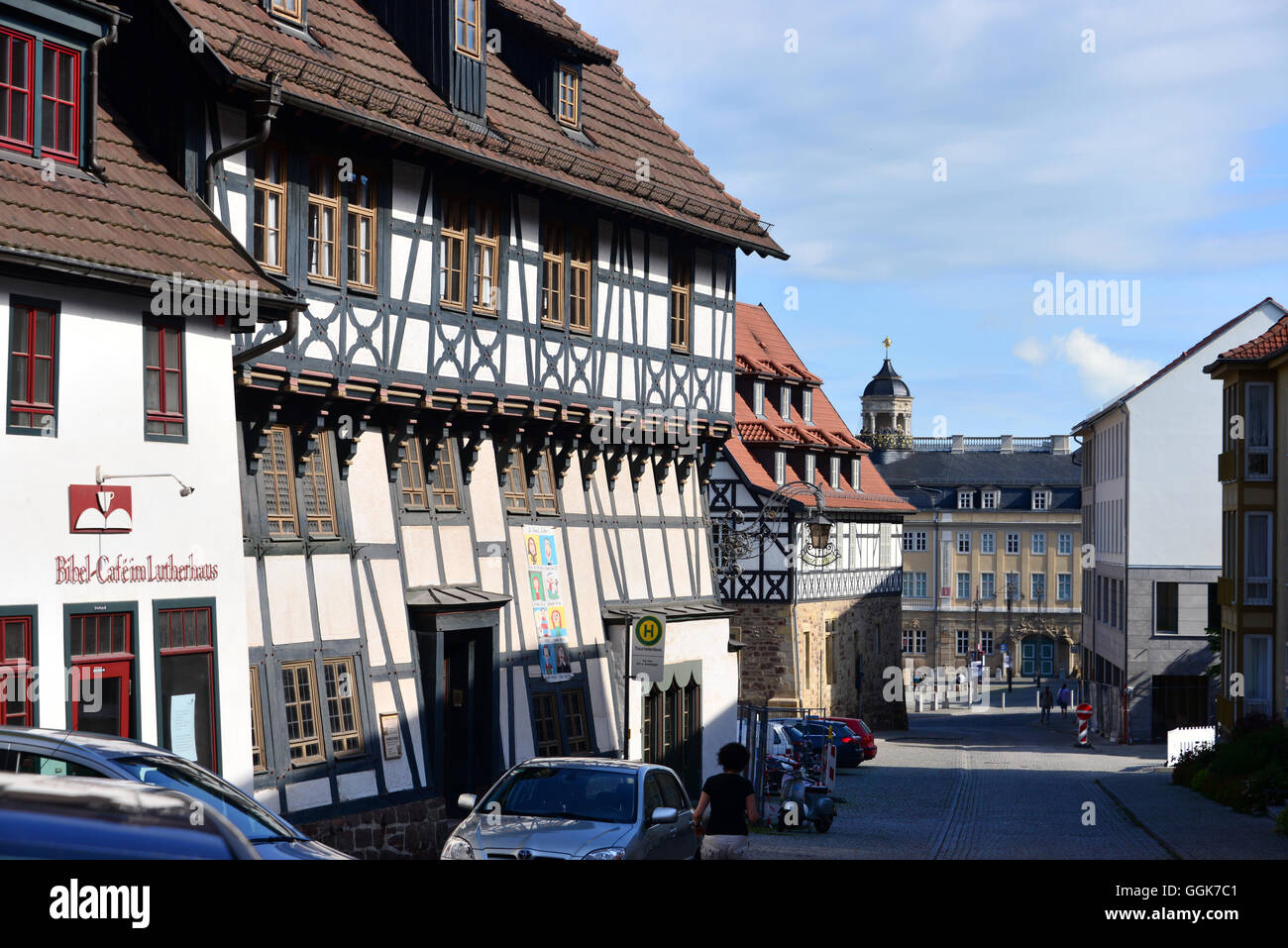 Luther house, Eisenach, Thuringian forest, Thuringia, Germany Stock Photo