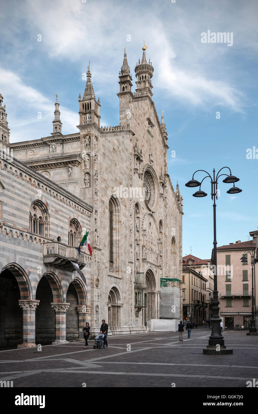 Como Cathedral In The Historical Center Lake Como Lombardy Italy Stock Photo Alamy