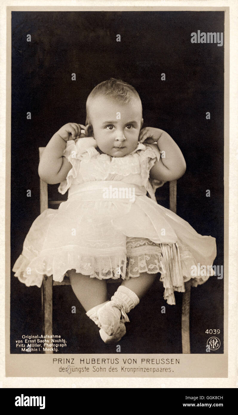 Prinz Hubertus von Preußen ca 1910 Preußen Stock Photo Alamy
