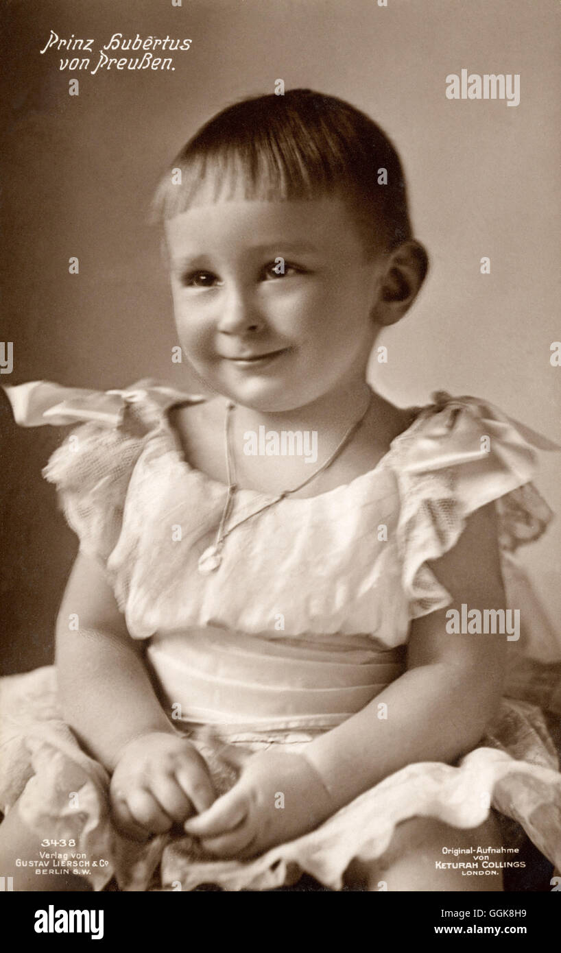 Prinz Hubertus von Preußen 1910 Preußen Stock Photo Alamy