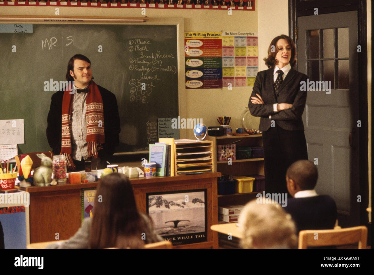 SCHOOL OF ROCK 2003 Paramount Pictures film with Jack Black Stock Photo -  Alamy