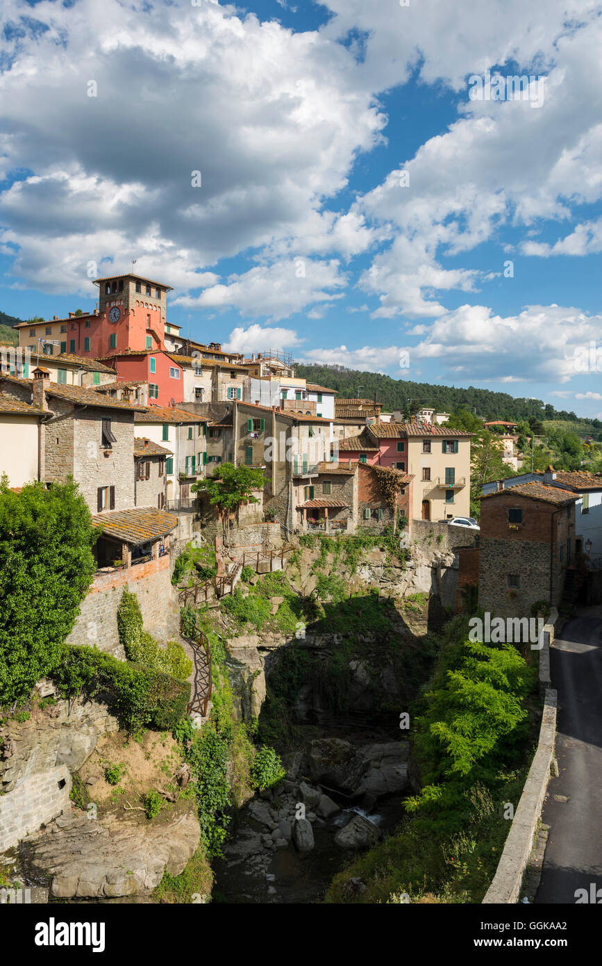 Loro Ciuffenna Province of Arezzo Tuscany Italy Stock Photo Alamy