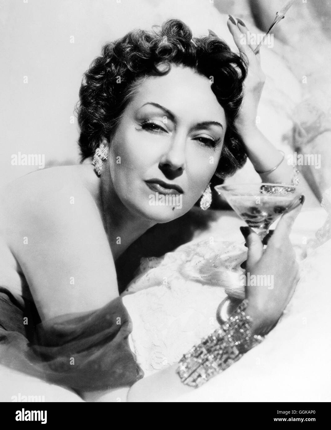 BOULEVARD DER DäMMERUNG / Sunset Boulevard USA 1950 / Billy Wilder GLORIA SWANSON (Norma Desmond) Regie: Billy Wilder aka. Sunset Boulevard Stock Photo