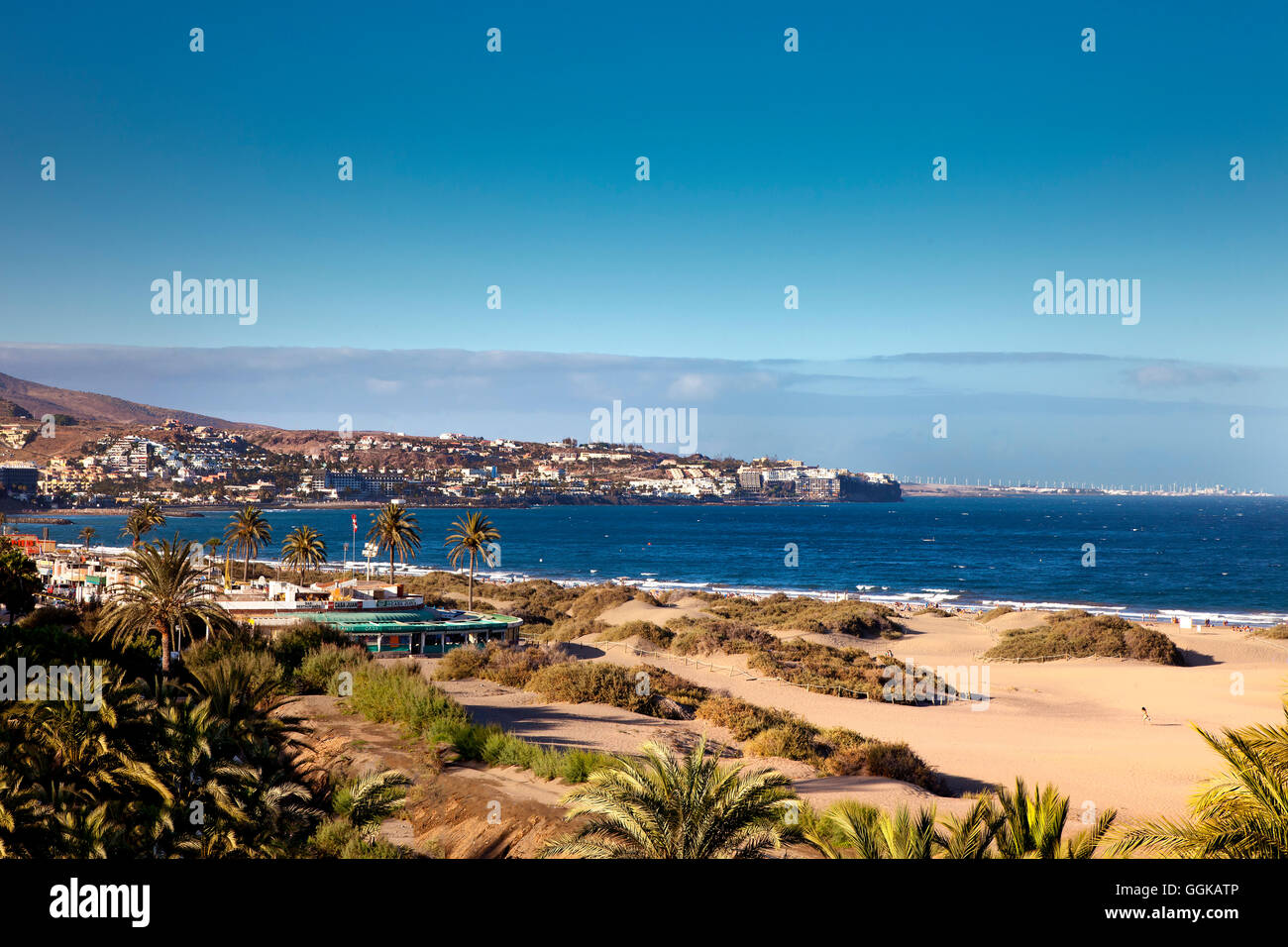 Play del Ingles, Gran Canaria, Canary Islands, Spain Stock Photo - Alamy