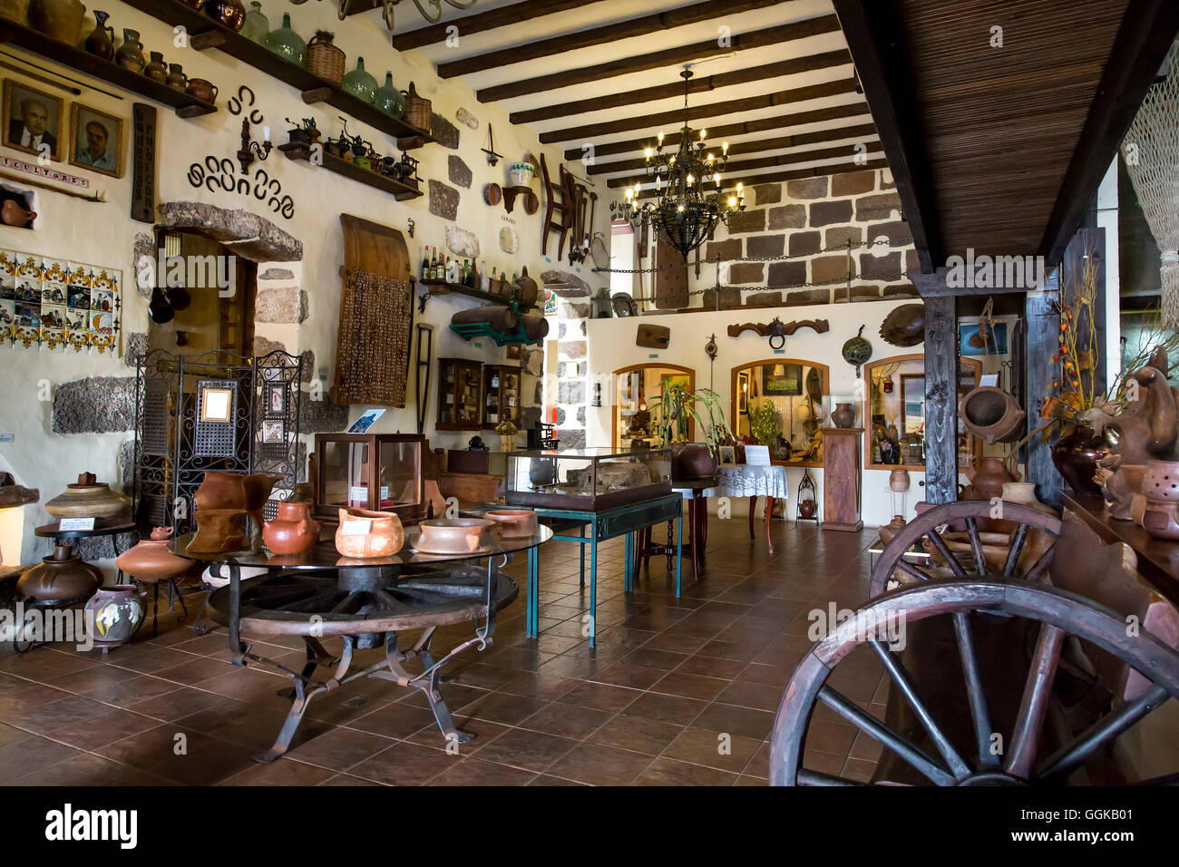 Museo Tanit, San Bartolome, Lanzarote, Canary Islands, Spain Stock Photo
