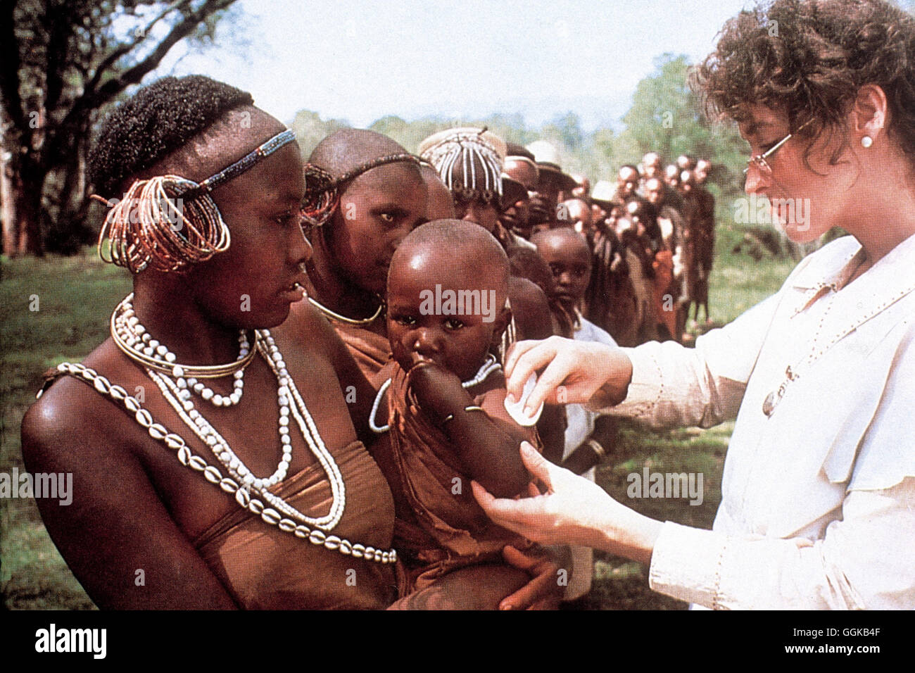 JENSEITS VON AFRIKA / Out of Africa USA 1985 / Sidney Pollack Szene mit MERYL STREEP (Baronin Blixen). Regie: Sidney Pollack aka. Out of Africa Stock Photo