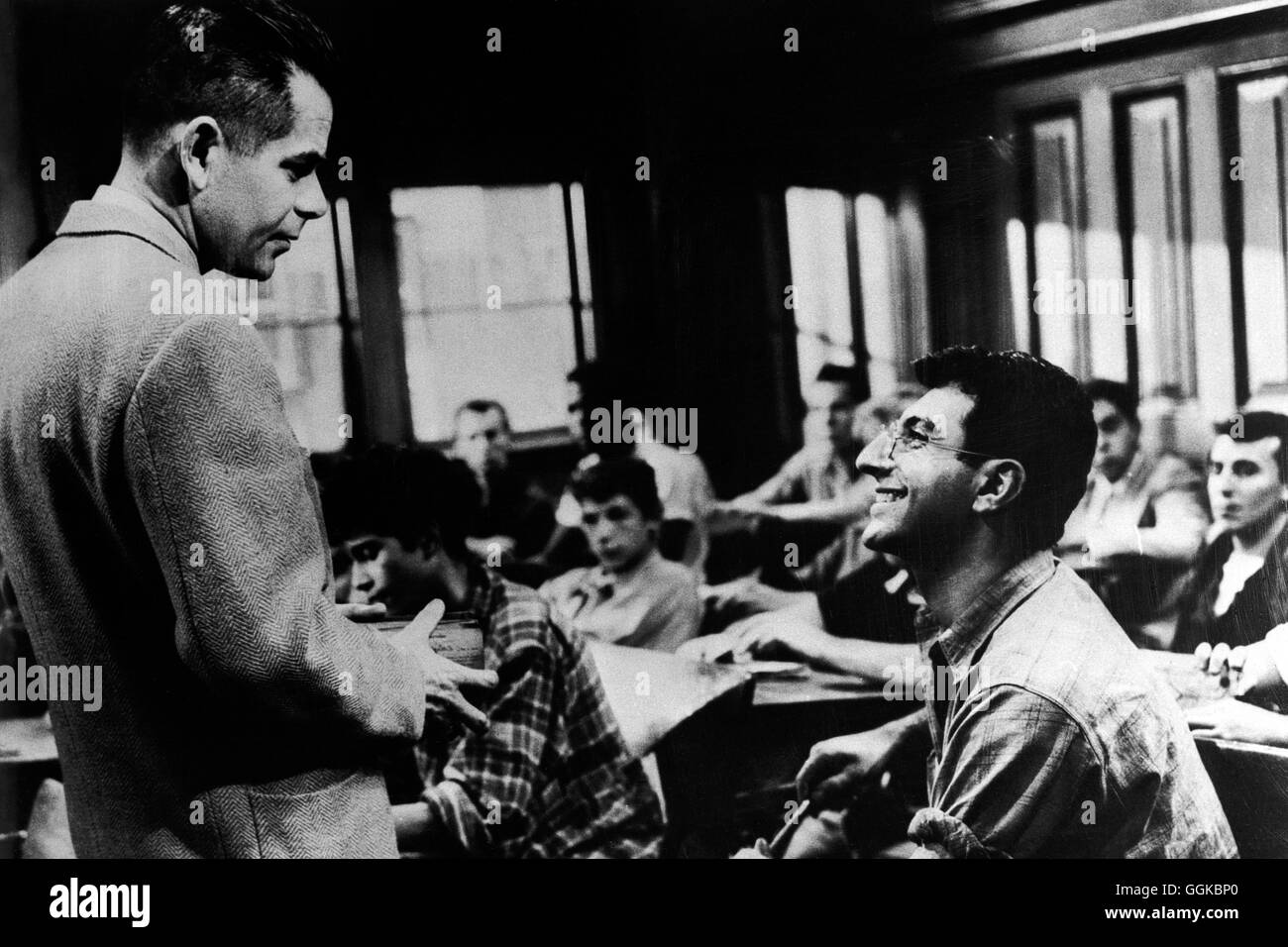 Jamie farr blackboard Black and White Stock Photos & Images Alamy