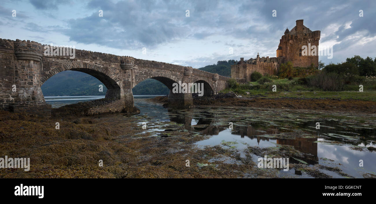 Loch Duich, Loch Alsh, Dornie, Highland, Scotland, United Kingdom Stock Photo