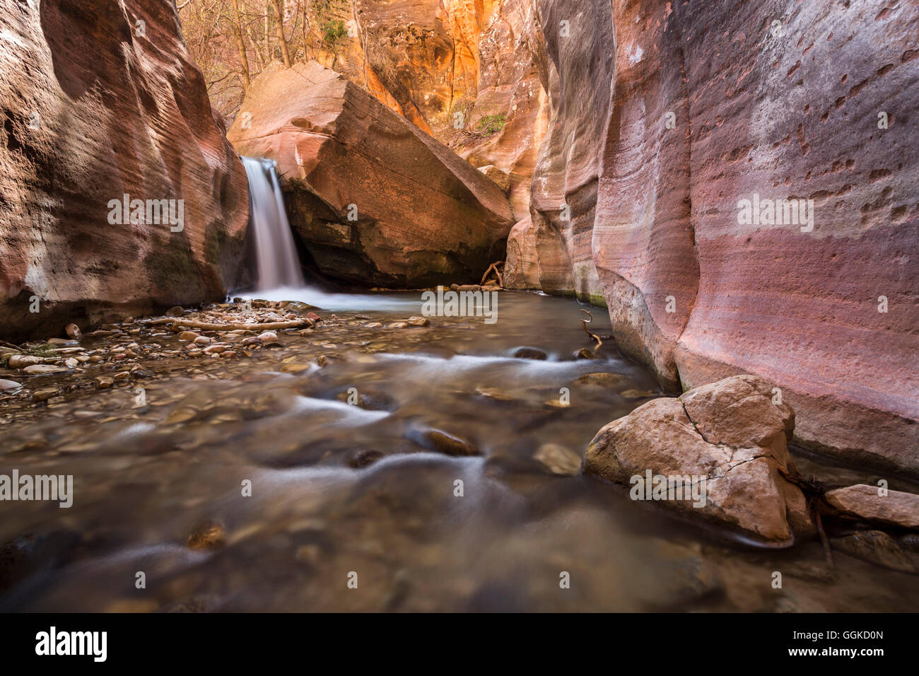 Kanarraville canyon, Utah, USA Stock Photo